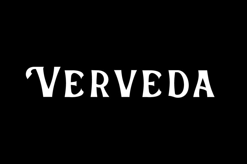 Verveda 01 Czcionka