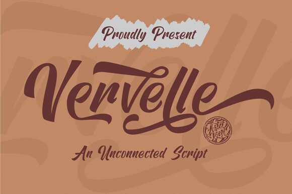 Vervelle Schriftart
