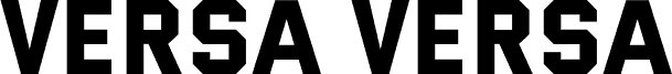 Preview of the Versa Versa font