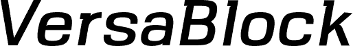 VersaBlock Regular Oblique