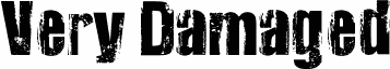 Very Damaged Bold