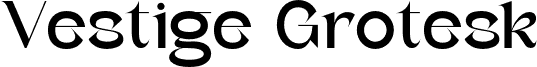 Vestige Grotesk-Regular
