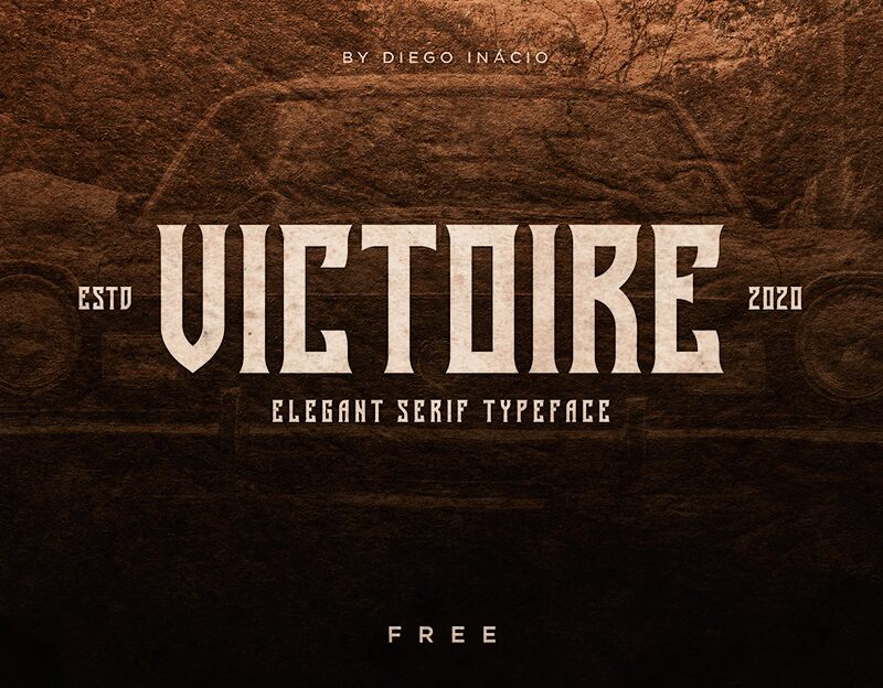Victoire Schriftart
