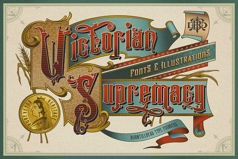 Victorian Supremacy 字体