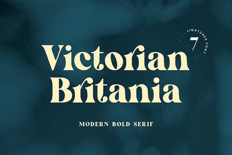 VictorianBritania Czcionka