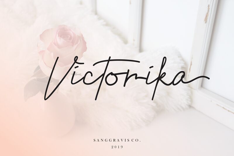 Victorika Schriftart
