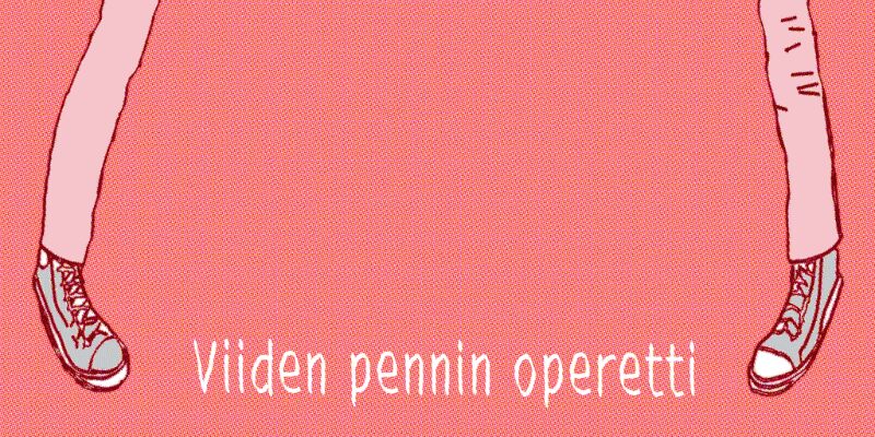Viiden pennin operetti 字体