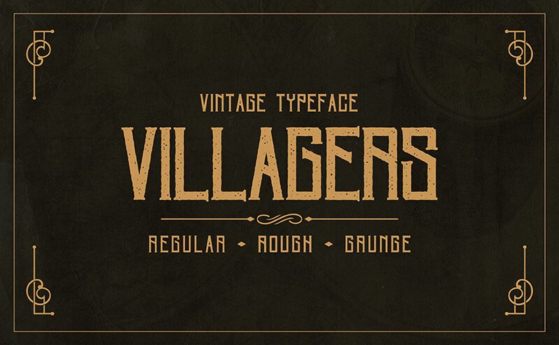 Villagers Schriftart