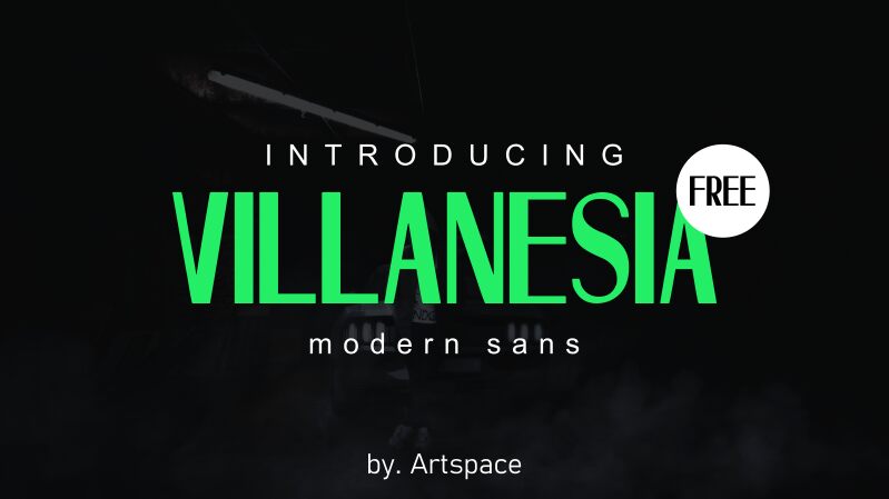 Villanesia 字体