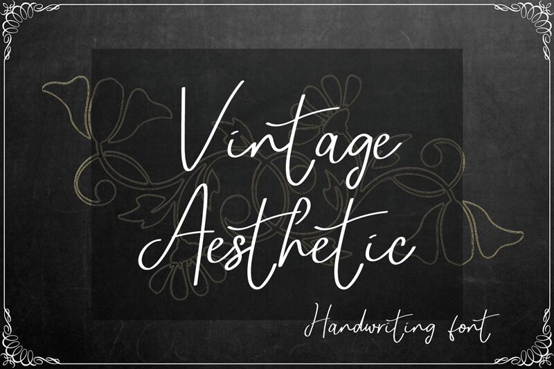 Vintage Aesthetic 字体