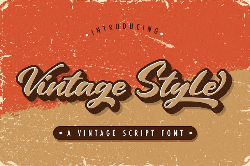 Vintage Style フォント