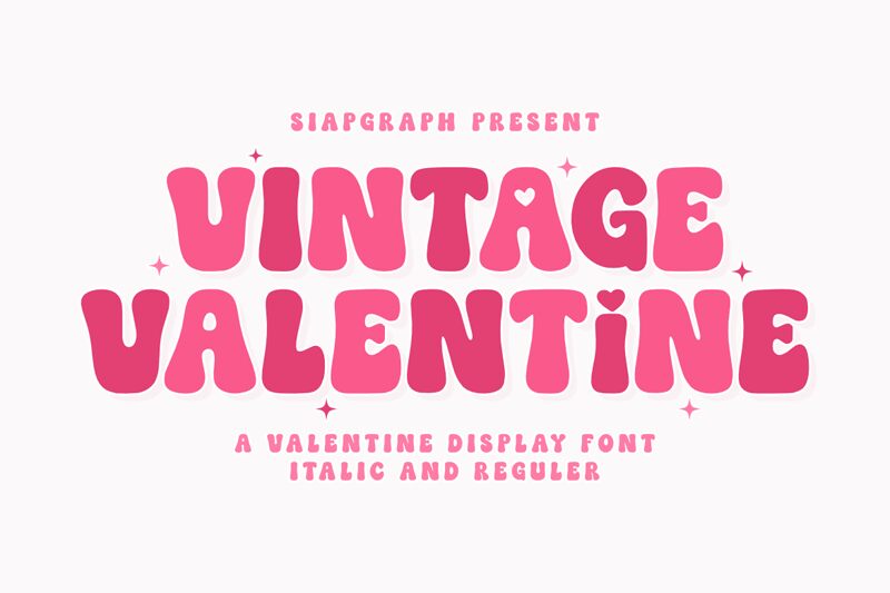 Vintage Valentine Font