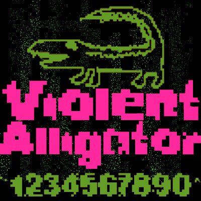 Violent Alligator Schriftart
