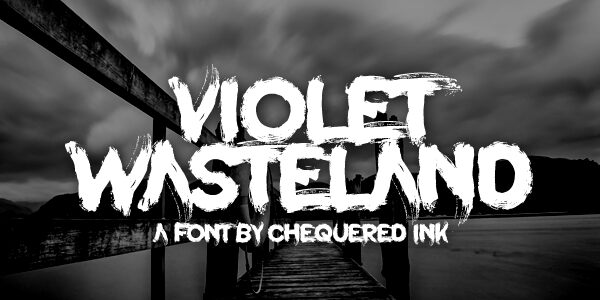 Violet Wasteland Czcionka