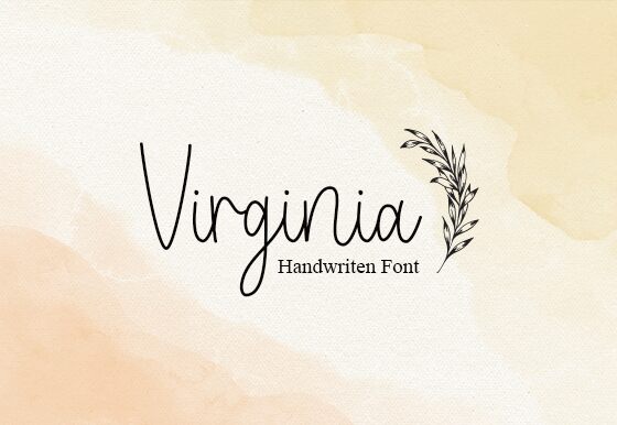 Virginia Шрифт