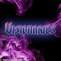 Visionaries Schriftart
