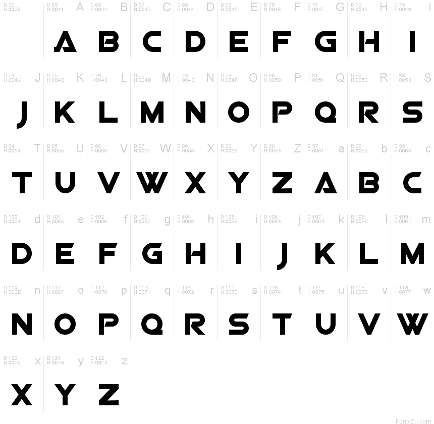 Viper Squadron Solid 字体| Fonts2u.com