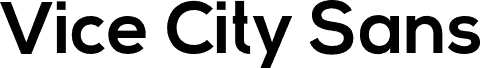 ViceCitySans