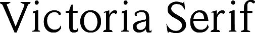 Victoria Serif