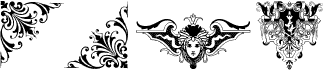 Victorian Free Ornaments Two