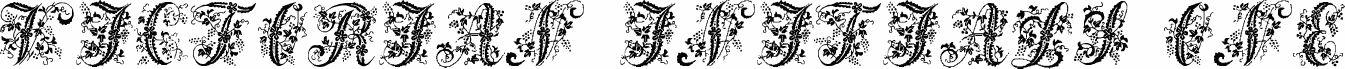 Victorian Initials One