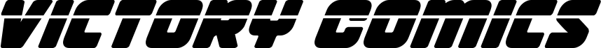 Anteprima del carattere Victory Comics Laser Italic