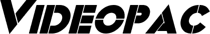 Videopac Bold Italic