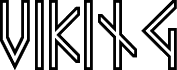 VIKING, MIDDLE Runes Regular