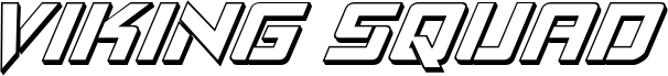 Viking Squad 3D Italic