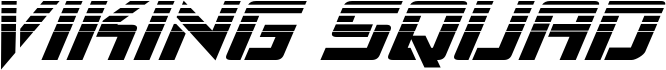 Viking Squad Halftone Italic