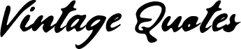 Vintage Quotes