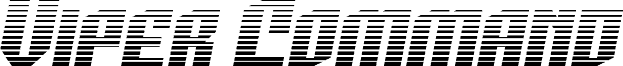 Viper Command Gradient Italic