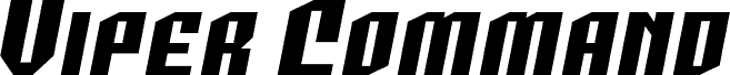 Viper Command Title Italic