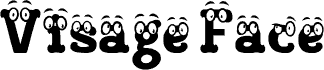 Visage Face Eight Schriftart