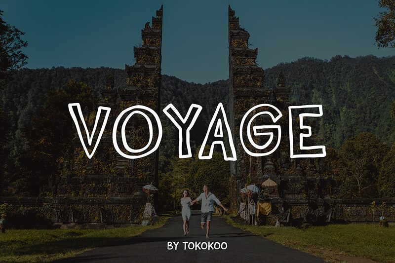 VOYAGE Schriftart