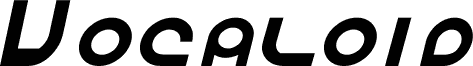 Vocaloid Italic