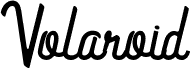 معاينة خط Volaroid Script
