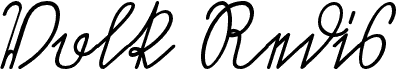 Volk Redis Italic
