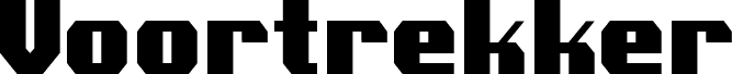 Voortrekker Condensed