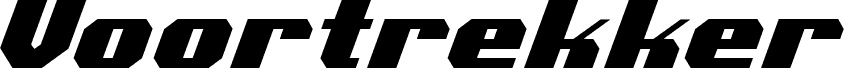 Voortrekker Italic