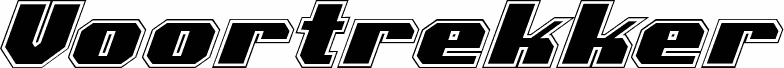 Voortrekker Pro Italic