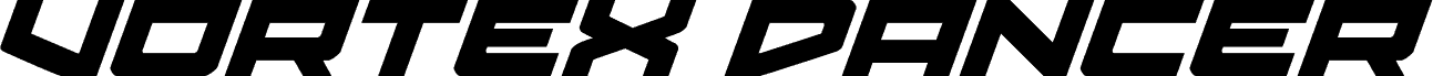 Ukážka písma Vortex Dancer Super-Italic