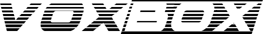 voxBOX Gradient Italic