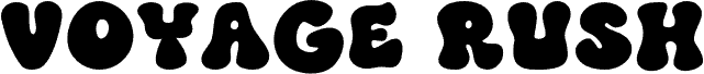 Voyage Rush шрифт