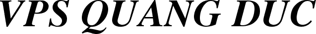 VPS Quang Duc Hoa Bold Italic