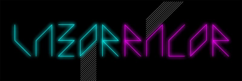 VS_LazorRacor Schriftart