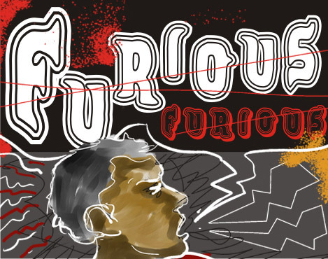 VTKS FURIOUS Schriftart