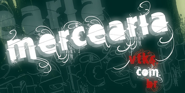 Vtks Mercearia Schriftart