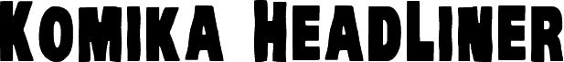 VTC-KomikaHeadLinerTwo Bold