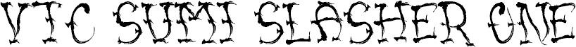 VTC SumiSlasherOneJitteryBasterd